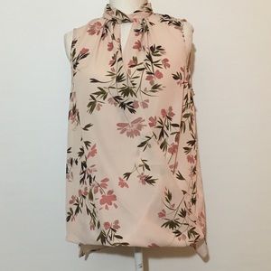 Vince Camuto Faux Wrap Sleeveless Top